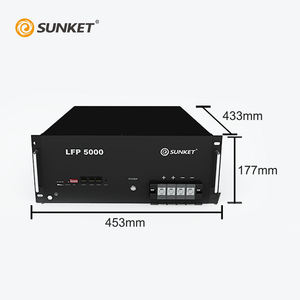 선켓 배터리 US3000 5000 랙 마운트 <span class=keywords><strong>LiFePO4</strong></span> 48V 50Ah 100Ah 200Ah 리튬 이온 배터리 5KWH 10KWH 리튬 배터리 - Product Image 5
