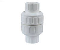 Vanne de retenue en plastique Hongke, prix usine, 3/4"-8", Vanne à boisseau sphérique anti-retour, filetage à emboîtement, durable