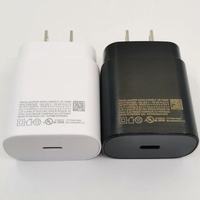 Chargeur USB-C PD 25W pour Samsung, chargeur 25W UE US UK AU, câble Type-C vers Type-C pour Samsung, câble Type C pour S21 S22 S23 S24 S25