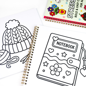 Service d'impression de livres de coloriage personnalisés, livre de coloriage pour adultes anti-stress à spirale, fabricant de livres de peinture à double reliure métallique - Product Image 6