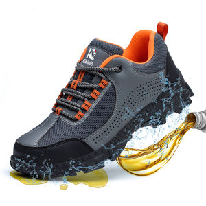 Chaussures <span class=keywords><strong>de</strong></span> Sécurité Industrielles Légères Respirantes Tendance Décontractées Haute Qualité avec Embout en Acier, Vente Chaude - Product Image 1