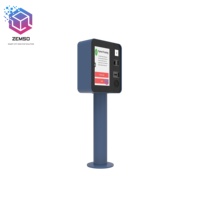 Kiosque d'affichage de paiement auto-service, automatique, avec code QR, balayage dans les lots/cantine/banque/restaurant, affichage numérique auto-service