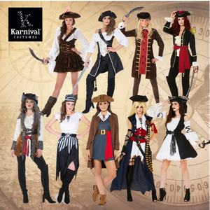 ODM Mujeres Halloween y Fiesta Temática Eventos Carnaval Rendimiento Pirata Cosplay Disfraz Shipwrecker Pirate-Producto de venta completa - Product Image 5