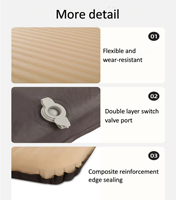 Accessoires de camping Tapis ultra léger Matelas de camping gonflable automatique Matelas de voyage pour l'extérieur