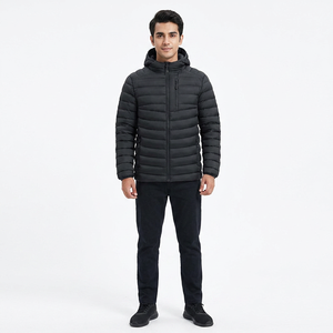 Custom Logo FINER THREADS Men's Work Wear <b>Waterproof</b> Windproof Breathable Quick Dry Winter Quilted <b>Padded</b> Puffer Jacket High - Product Image 1