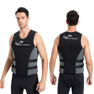 Néoprène professionnel Impact gilet <span class=keywords><strong>de</strong></span> sauvetage adulte néoprène vie natation sillage conseil veste pour Jet Ski canotage - Product Image 1