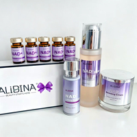 Ampoules de sérum NAD+ à marque privée, booster cutané, crème de soin visage NAD+ EGF Peptide, sérum visage en spray aux peptides de collagène