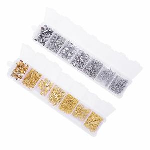 Kit de Accesorios para Pendientes y Pulseras Hechos a Mano con Cierre de Mosquetón de Plástico MFan en Caja Individual - Product Image 5