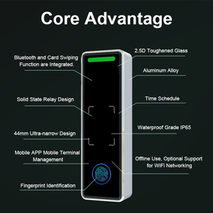 Thinmoo 100 Dung lượng vân tay kim loại không thấm nước Wifi kiểm soát truy cập vân tay điều khiển từ xa kiểm soát truy cập ứng dụng - Product Image 4