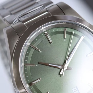 Montre de sport mécanique multifonctionnelle en acier inoxydable pour hommes, étanche, verte - Product Image 3