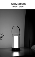 Lampe de chevet LED en bois minimaliste moderne, lumière chaude pour chambre d'enfant, décoration de la maison, cadeau