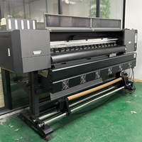 China mejor escritorio Eco solvente impresora 1,8 metros Eco-solvente impresión Plotter Impresora Eco Solvente