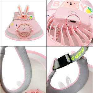 Sombrero de Protección Solar para Niños HY, <span class=keywords><strong>Gorra</strong></span> de Verano con <span class=keywords><strong>Visera</strong></span> de Conejo de Dibujos Animados y Ala Ancha para Niños - Product Image 3