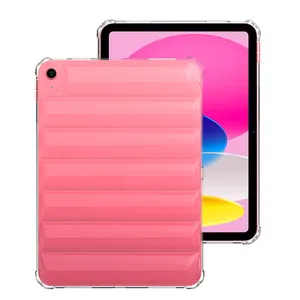 High Quality Ultra-thin Silicone Transparent Tablet Protective Case For IPad 10th10.9 '' 2022 4 Sided Airbag Shock Protection
