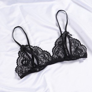 Sujetadores y bragas de encaje al por mayor, ropa interior transparente Sexy para mujer, ropa interior Sexy abierta para mujer, lencería erótica - Product Image 2