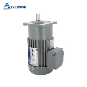 <span class=keywords><strong>Motor</strong></span> de Engrenagem AC Trifásico Vertical Pequeno de 220V 200W 18mm 50Hz com Redutor de Engrenagem - Product Image 1