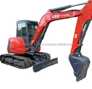 Excavatrice multifonctionnelle d'occasion de 5 tonnes KUBOTA KX155, presque neuve, en parfait état, excavatrice KUBOTA 155 d'occasion à vendre - Product Image 1