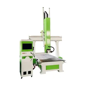 CNC Router 1325 6kw masaüstü CNC 1325 4 eksen gravür ağaç İşleme CNC ahşap yönlendirici