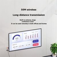 Plastic draadloos compatibele videozender-ontvanger-extender TV-dongle-adapter voor pc naar monitor en projector