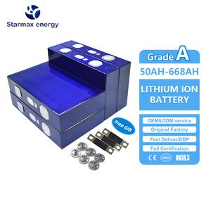 Batteries lithium-ion Starmax 3.2V 668Ah 628Ah 314Ah 280Ah, cellules de batterie prismatiques rechargeables, batterie de stockage solaire - Product Image 1