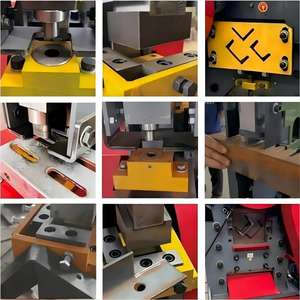 Máquina Punzonadora y Cortadora de Alta Gama TZ-08, Máquina Cortadora Combinada Multifuncional, Maquinaria para Trabajos en Hierro - Product Image 2