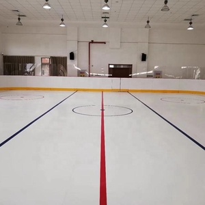 Pistes de <span class=keywords><strong>glace</strong></span> synthétique auto-lubrifiantes personnalisées, panneaux de sol en UHMWPE écologiques pour l'entraînement au patinage et au hockey - Product Image 4