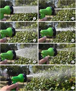 Pistolet d'arrosage haute pression 7 fonctions à jet multi-directionnel, construction métallique, anti-fuite pour l'irrigation - Product Image 6