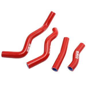 Manguera de radiador de motocicleta Zuqing, tubo de silicona para enfriador de aceite para Kawasaki Klx250, bicicleta todoterreno, color rojo y azul, Srh002 - Product Image 1