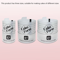 En gros, emballages pour gâteaux ronds et carrés, outils pour gâteaux mousse, séparateurs de gâteaux, outils de pâtisserie, kit de pâtisserie