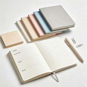 Custom Daily Printing <b>Planner</b> Notebook Hardcover Full Color Cover Bulk Order OEM ODM Printing Service - Product Image 1