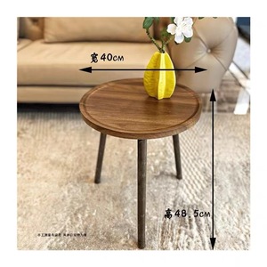 <b>Small</b> Coffee <b>Table</b> Living Room Furniture Wood Foldable Minimalist Design Simple Casual Art Balcony Sofa Side <b>Table</b> Corner <b>Table</b> - Product Image 6