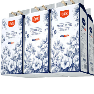 Zhennuo Hanging Facial <b>Tissues</b> 10-Pack Large Family Size Soft Durable 2680 Sheets - Product Image 4