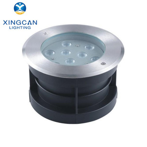 Ip67 bianco caldo 3000K sentiero incassato rotondo cortile lampada da terra 3W 6W 9W terra led up luce - Product Image 4