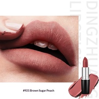Ensemble de rouges à lèvres authentiques sans logo en gros, hydratant, longue durée, teinte rouge pur à base de pâte de haricots pour un effet blanchissant