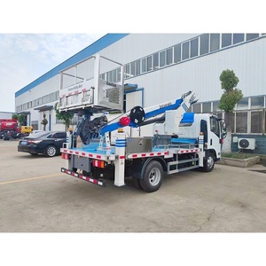 Isuzu High-altitude Operation Truck 23m Telescopic Boom Aerial Work Platform Manlift Diesel Euro 5 New - Product Image 3