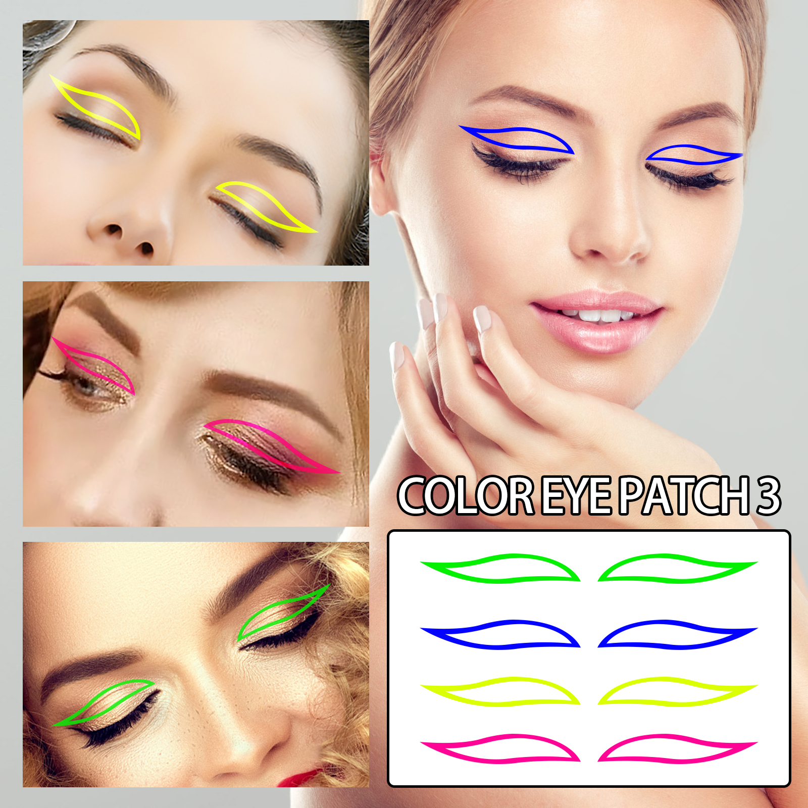 Дропшиппинг блеск клей holigrafic многоразовая кисть для подводки глаз и наклейки ресницы тени для глаз, подводка для глаз, стикеры крыло