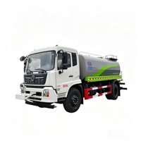 Camion pulvérisateur d'eau électrique pur, véhicule sanitaire à énergie nouvelle, camion-citerne électrique pour le nettoyage des routes, exportation