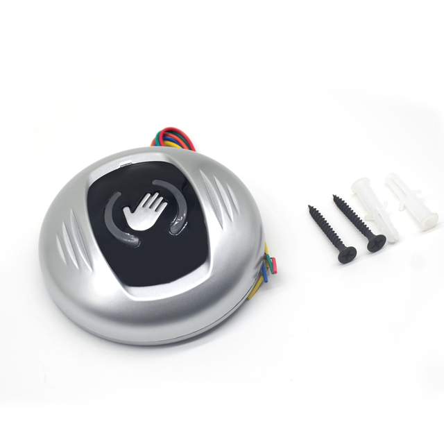 Microwave Technology Hand Wave Sensor Button  Door Quick Release Touchless Switch
