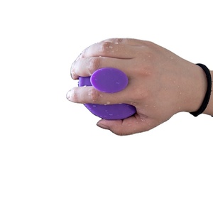 Cepillo Redondo de Silicona Profesional para Champú, Masajeador de Cuero Cabelludo Anticaspa, Peine para el Crecimiento del Cabello en la Ducha - Product Image 2