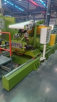 Extrudeuse de caoutchouc à double vis Yuchengsheng 55 kW, haute productivité, économie d'énergie pour la production continue de bandes d'étanchéité/tuyaux