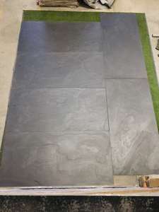 Panel de Piedra Natural Ultrafino Stonemarkt F106 para Muebles, Gabinetes, Revestimientos, Panel de Pizarra Negra para Exteriores, Cocina, Hotel - Product Image 4