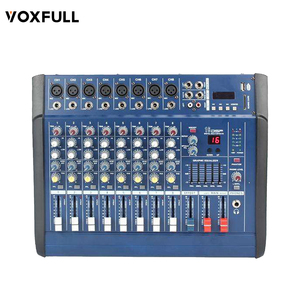 Mezclador <span class=keywords><strong>de</strong></span> Audio Profesional VOXFULL 802D <span class=keywords><strong>de</strong></span> 8 Canales con Amplificador Incorporado, Ecualizador <span class=keywords><strong>de</strong></span> 5 Bandas, Consola <span class=keywords><strong>de</strong></span> Mezcla con Bluetooth/<span class=keywords><strong>USB</strong></span> para Actuaciones <span class=keywords><strong>de</strong></span> Bandas <span class=keywords><strong>de</strong></span> Iglesia - Product Image 1