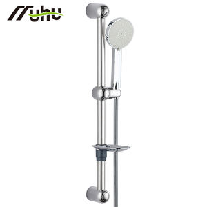 Ensemble de douche pluie nordique à eau chaude et froide à double fonction, ensemble de barre de douche en acier inoxydable 304 de qualité supérieure avec tuyau flexible - Product Image 1