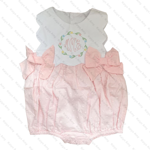 Conjunto de Ropa para Bebé Niña, Vestidos con Encaje, Conjunto de Pañalera a Juego para Hermanas, Conjunto de Ropa Infantil de Tela Seersucker, Vestidos para Niñas - Product Image 6