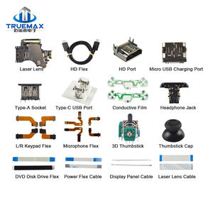 Voor Sony PlayStation 5 Analoge <span class=keywords><strong>Joystick</strong></span> 3D Thumbstick Controller Oortelefoon Jack Port Socket Laser Lens Kabel <span class=keywords><strong>DVD</strong></span> Schijf Flexkabel - Product Image 1