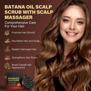 Exfoliante de desintoxicación del cuero cabelludo OEM Battana con ceniza volcánica pre-champú imprimación del cuero cabelludo para el crecimiento del cabello exfoliante de activación de colágeno del cuero cabelludo - Product Image 4