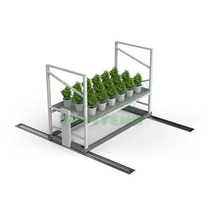 Nông Nghiệp Hydroponics 2 Tier Grow Rack Vertical Farming Thiết Bị