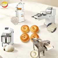 Ligne de production de pain complète ORME pour les boulangeries, avec machine de formage de bagels intégrée