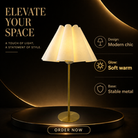 Lampe de table multi-scènes pour mariage, interrupteur tactile, chargement USB, capacité de batterie flexible, petites commandes acceptées, livraison rapide