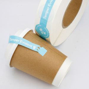 Gobelet à café en vinyle biodégradable de qualité alimentaire personnalisé avec autocollants adhésifs réutilisables à gratter pour le thé au lait - Product Image 2